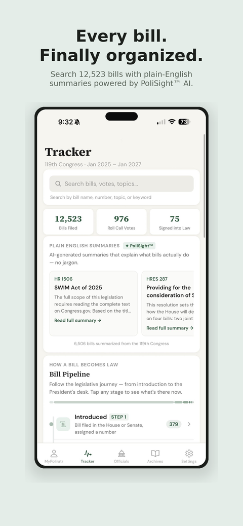 Every bill. Finally organized.