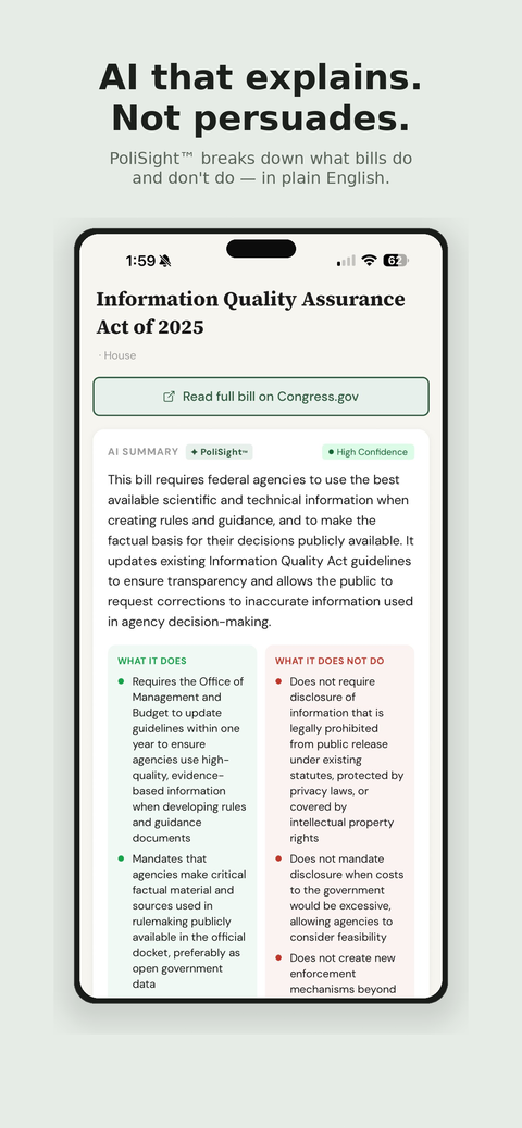 AI that explains. Not persuades.